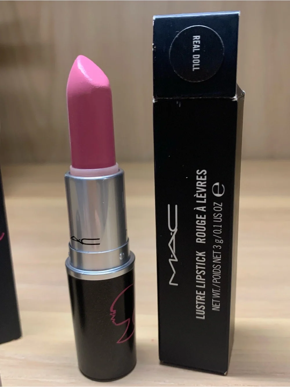 MAC Cosmetics Lustre Lipstick in Pink (Real Doll) - Barbie Edition